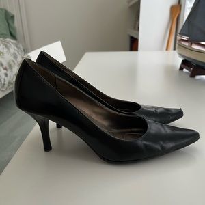 Black Calvin Klein heels